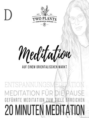 cover image of Meditation Auf einem orientalischen Markt--Meditation D--20 Minuten Meditation